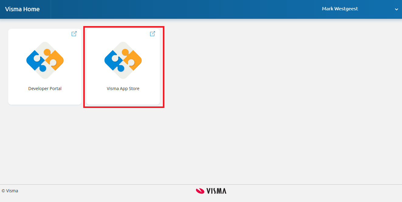 Head to Visma App Store.